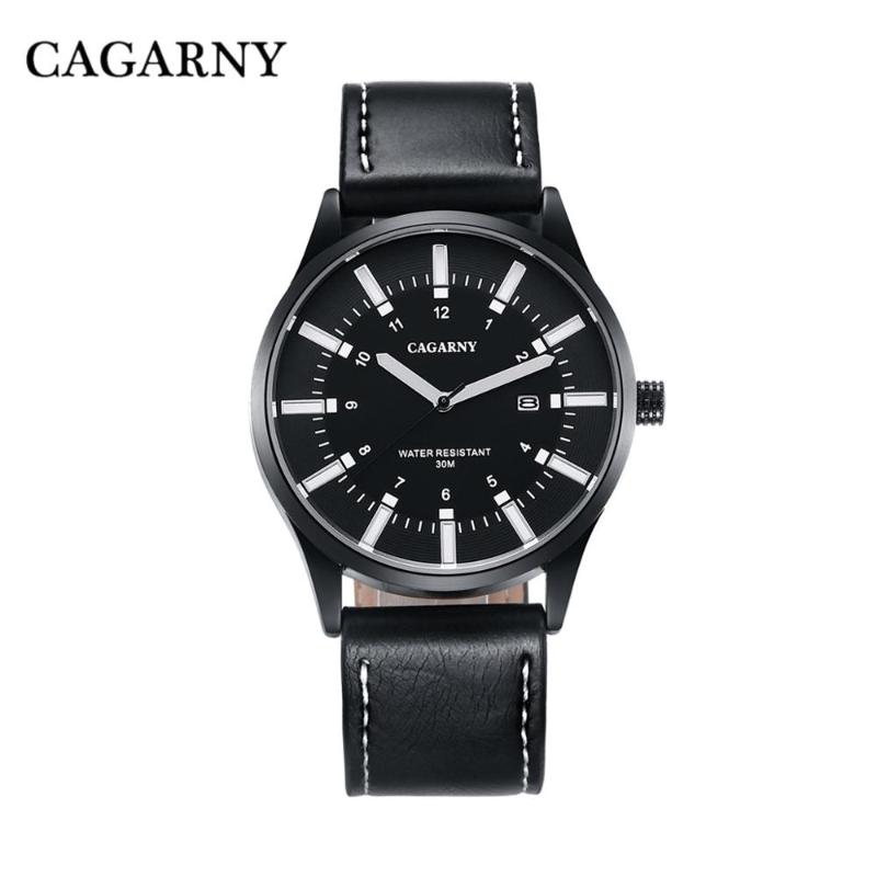 Wristwatches Relogio Top Brand Cagarny Men's Watch Fashion Business Leather Strap Quartz Luxury Japanese Movement Male Bell Masculino, Slivery;brown
Wristwatches Relogio Top Brand Cagarny Men's Watch Fashion Business Leather Strap Quartz Luxury Japanese Movement Male Bell Masculino, Slivery;brown