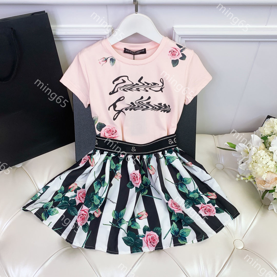 Designers Clothes Kids sets dresses girls boutique clothing cotton summer short sleeve two-piece set children clothese with high-end gift box 3, White
Designers Clothes Kids sets dresses girls boutique clothing cotton summer short sleeve two-piece set children clothese with high-end gift box 3, White