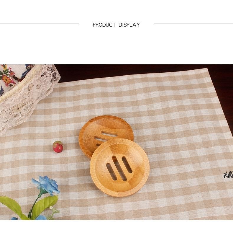 Round Mini Soap Dish Creative Environmental Protection Natural Bamboo Soap Holder Drying Soap Holder Bathroom Accessories DWD6353, About 8cm
Round Mini Soap Dish Creative Environmental Protection Natural Bamboo Soap Holder Drying Soap Holder Bathroom Accessories DWD6353, About 8cm