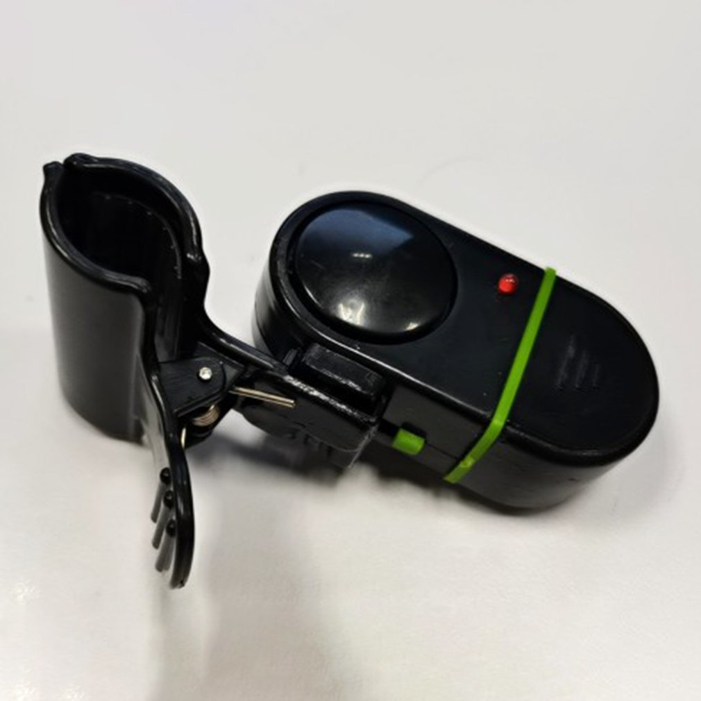 Electronic Bite Fish Alarm Bell Hengel Pole W/Led Light Sound Light Alarm Device Portable and Easy Installed