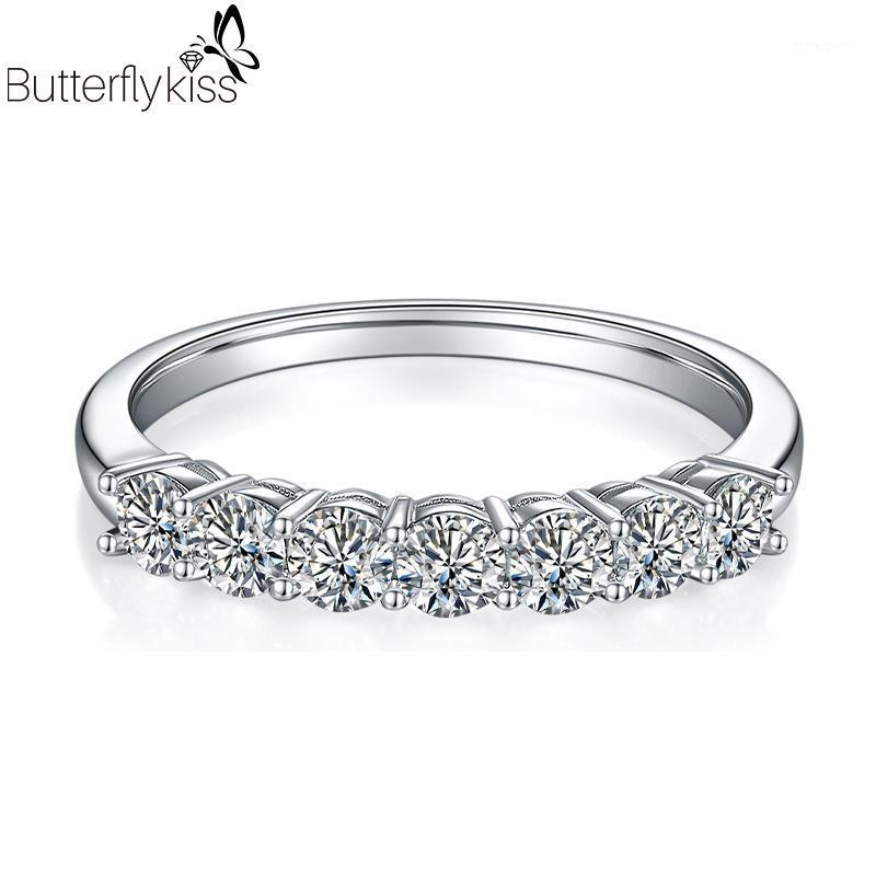 Cluster Rings BK D Color Moissanite Ring 925 Sterling Silver White/Yellow/Rose Gold Seven Stars Engagement&Wedding Diamond For Women1
Cluster Rings BK D Color Moissanite Ring 925 Sterling Silver White/Yellow/Rose Gold Seven Stars Engagement&Wedding Diamond For Women1