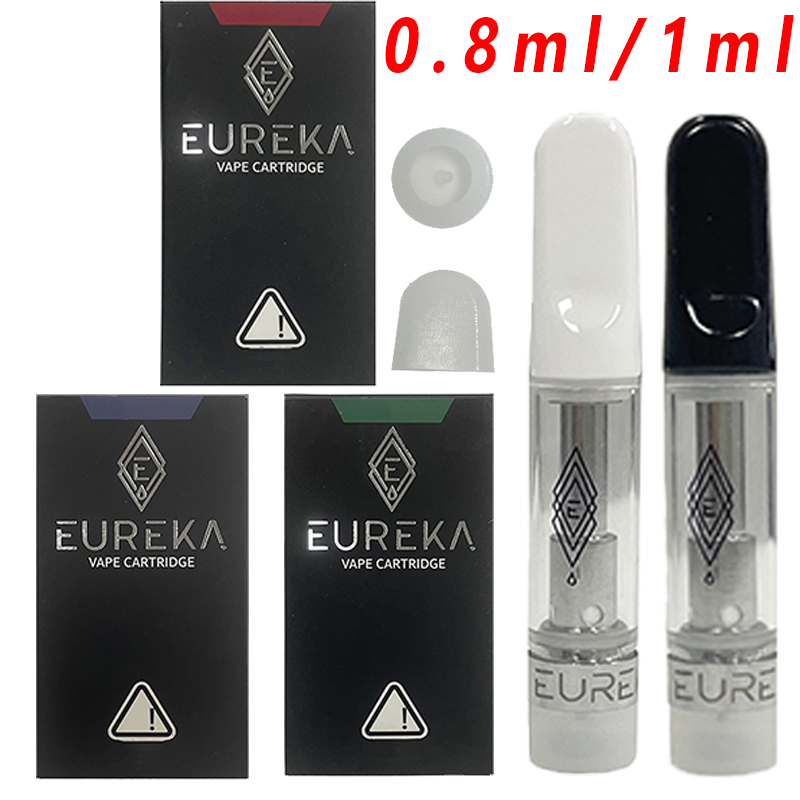 EUREKA Empty Atomizers Vape Pen Cartridges 0.8ml 1ml Atomizer Glass Tank Ceramic Cartridge Wax Vaporizer 510 Thread Oil Carts E Cigarette
EUREKA Empty Atomizers Vape Pen Cartridges 0.8ml 1ml Atomizer Glass Tank Ceramic Cartridge Wax Vaporizer 510 Thread Oil Carts E Cigarette
