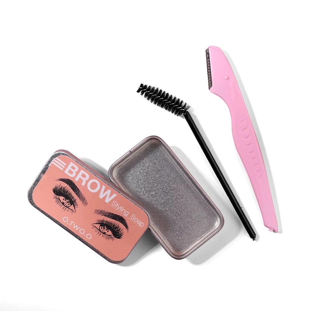 Wholesale Eyebrow Gel Soap Wax With Trimmer Fluffy Feathery Eyebrows Pomade For Styling Makeup Soap Brow Sculpt Lift, As picture
Wholesale Eyebrow Gel Soap Wax With Trimmer Fluffy Feathery Eyebrows Pomade For Styling Makeup Soap Brow Sculpt Lift, As picture