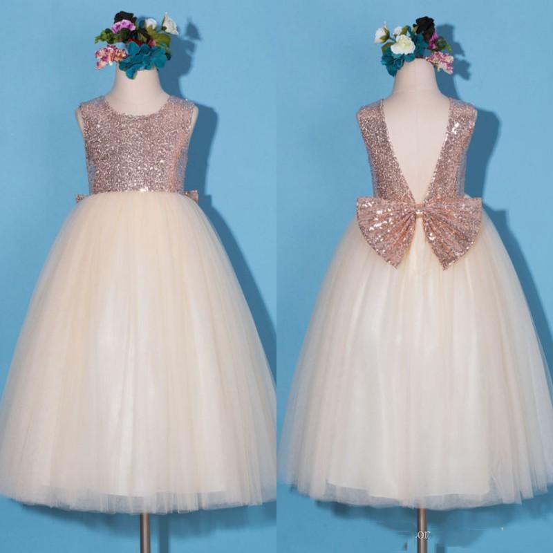Lovely Floor Length Flower Girl Dress Jewel Neck Sleeveless Rose Gold Sequined Top Backless Flowergirl Dresses Tulle Skirt Kids Gown, Same as image
Lovely Floor Length Flower Girl Dress Jewel Neck Sleeveless Rose Gold Sequined Top Backless Flowergirl Dresses Tulle Skirt Kids Gown, Same as image