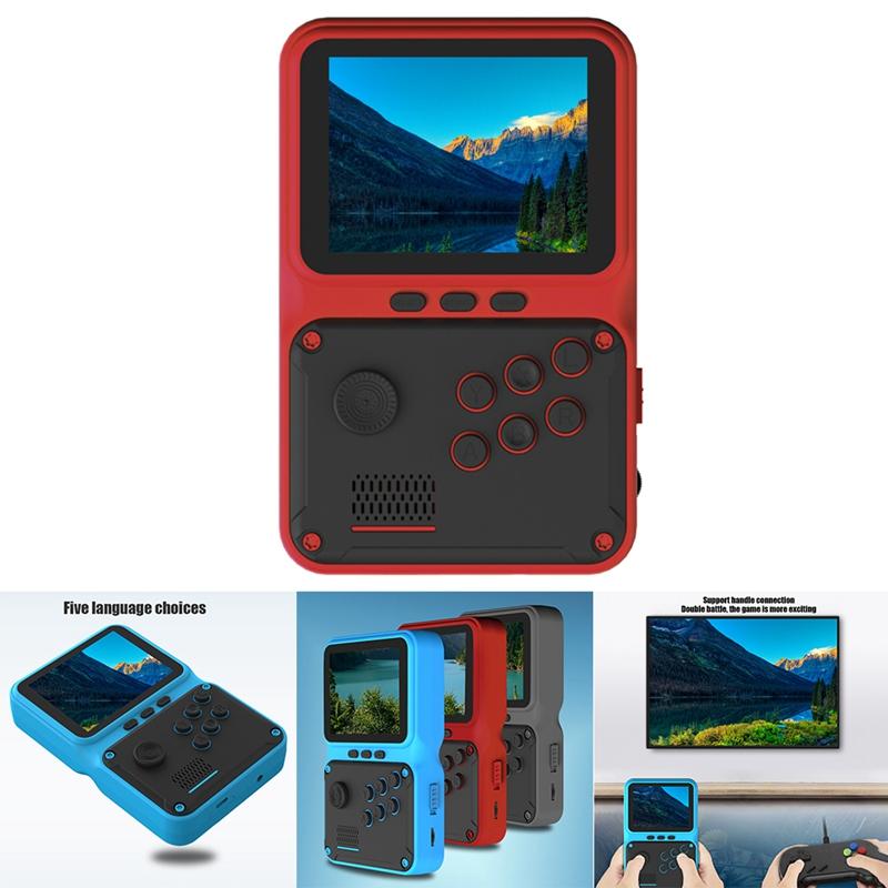 Portable Game Players JP09 Handheld Console 500-In-1 Retro Mini Console, Built-in Battery 300Mah, Supports Five Languages TV Input
Portable Game Players JP09 Handheld Console 500-In-1 Retro Mini Console, Built-in Battery 300Mah, Supports Five Languages TV Input