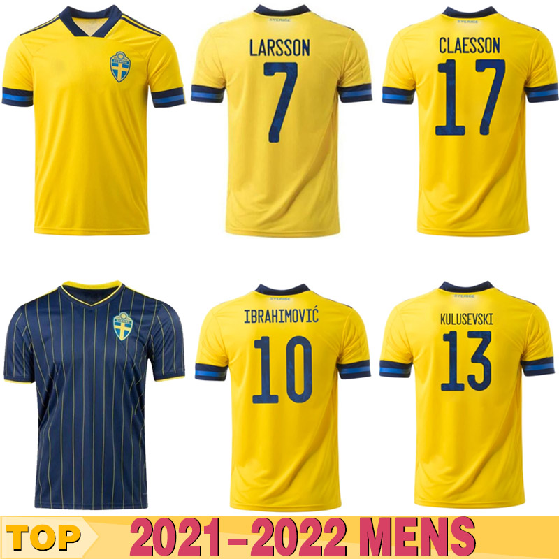 2021 Sweden National Team IBRAHIMOVIC FORSBERG Mens Soccer Jerseys LARSSON EKDAL ISAK Home Away Football Shirts Adult Short Sleeve, Black;yellow
2021 Sweden National Team IBRAHIMOVIC FORSBERG Mens Soccer Jerseys LARSSON EKDAL ISAK Home Away Football Shirts Adult Short Sleeve, Black;yellow