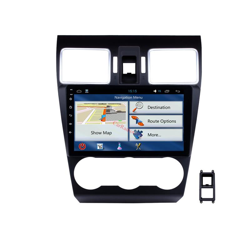 9 Inch Android 10 Car dvd GPS Unit Player for Subaru Forester 2015-2017 with WiFi Music USB support TPMS DVR OBD II Carplay