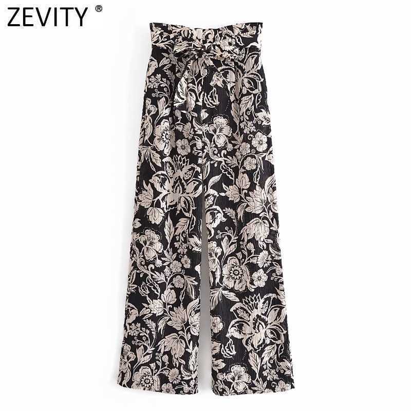 Zevity Women Vintage Totem Flower Printing High Waist Bow Tied Paper Pants Retro Female Zipper Fly Chic Long Trousers P1032 210603, As pic p1032dwdd
Zevity Women Vintage Totem Flower Printing High Waist Bow Tied Paper Pants Retro Female Zipper Fly Chic Long Trousers P1032 210603, As pic p1032dwdd