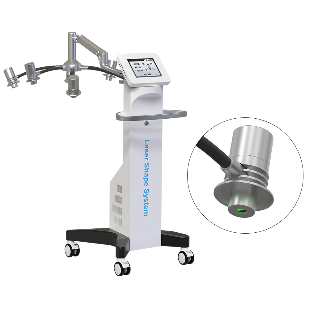 6D Non-Invasive laser Shape sliming beauty machine With 532nm Green Red Light Body Contouring Maquina Laser Fat Burner Loss Weight equipment