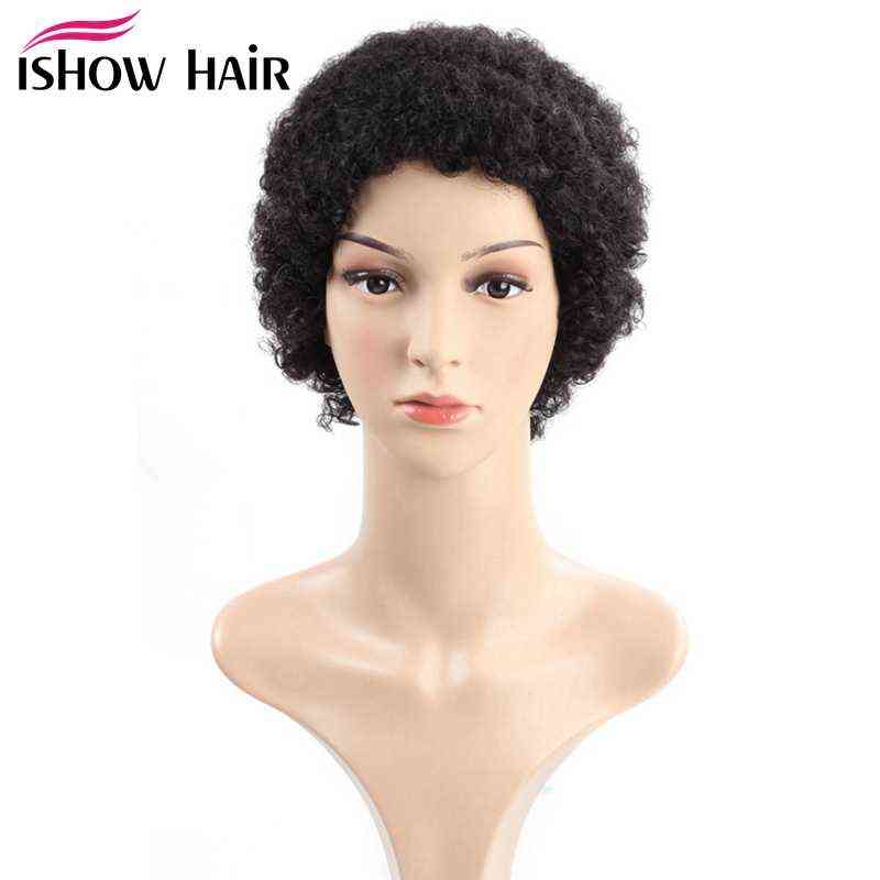 Ishow Straight Short Wigs Brazilian Virgin Hair Kinky Human Hair Wigs with Baby Hair 8inch Swiss Lace, Brazilian hair
Ishow Straight Short Wigs Brazilian Virgin Hair Kinky Human Hair Wigs with Baby Hair 8inch Swiss Lace, Brazilian hair