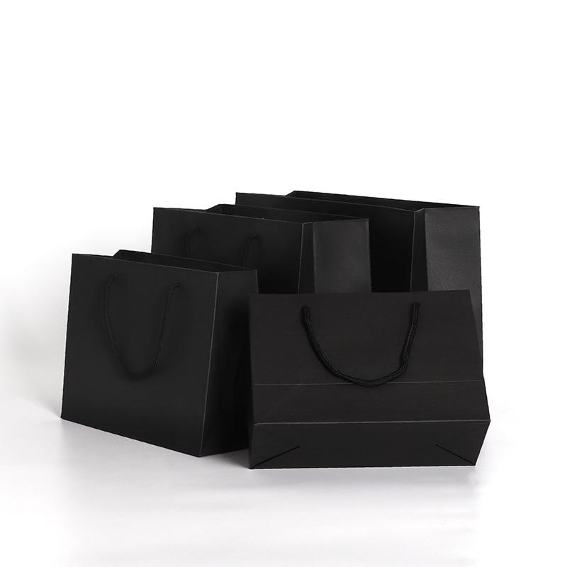 10pcs Paper Gift Bag Garment Shoe Box Packing Kraft Pape Shopping Wrap