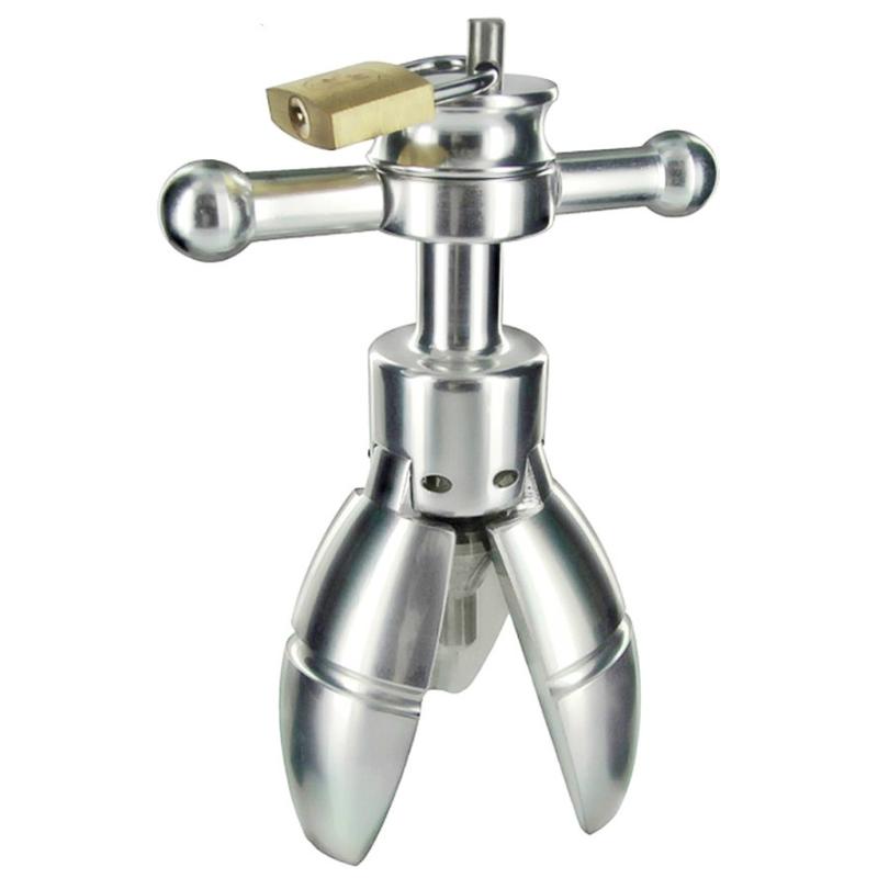 Sex Toys For Couples Anal Stretching Open Tool Adult Toy Stainless Steel Plug With Lock Expanding Ass Appliance