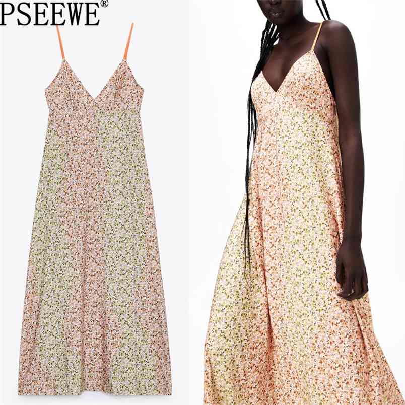 Summer Dress Woman Floral Slip Long Women Strap Backless Midi Party es Sexy Beach Casual Women's es 210519
Summer Dress Woman Floral Slip Long Women Strap Backless Midi Party es Sexy Beach Casual Women's es 210519