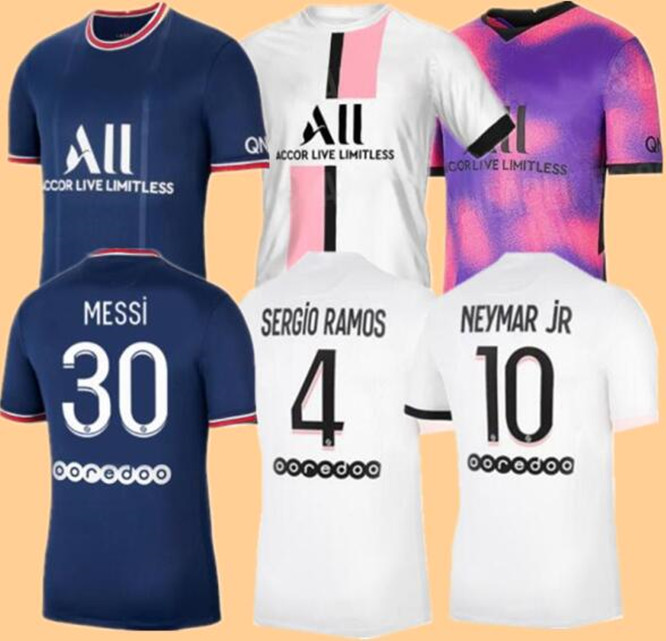 21 22 MESSI SERGIO RAMOS HAKIMI Thai soccer jersey MBAPPE VERRATTI MARQUINHOS KIMPEMBE DI MARIA KEAN football Jersey soccer tops men shirt and sets Size - 4 xl
21 22 MESSI SERGIO RAMOS HAKIMI Thai soccer jersey MBAPPE VERRATTI MARQUINHOS KIMPEMBE DI MARIA KEAN football Jersey soccer tops men shirt and sets Size - 4 xl