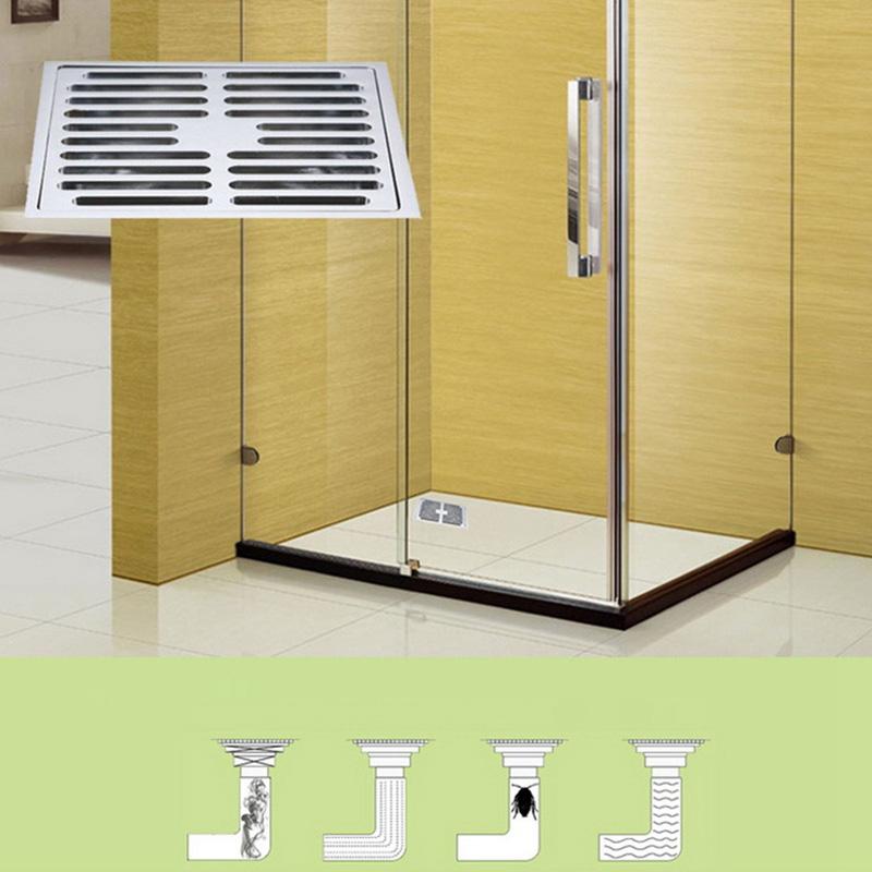Other Bath & Toilet Supplies Copper Bathroom Floor Drain, Balcony Square Style Deodorant, Shower Drain 100X100MM
Other Bath & Toilet Supplies Copper Bathroom Floor Drain, Balcony Square Style Deodorant, Shower Drain 100X100MM