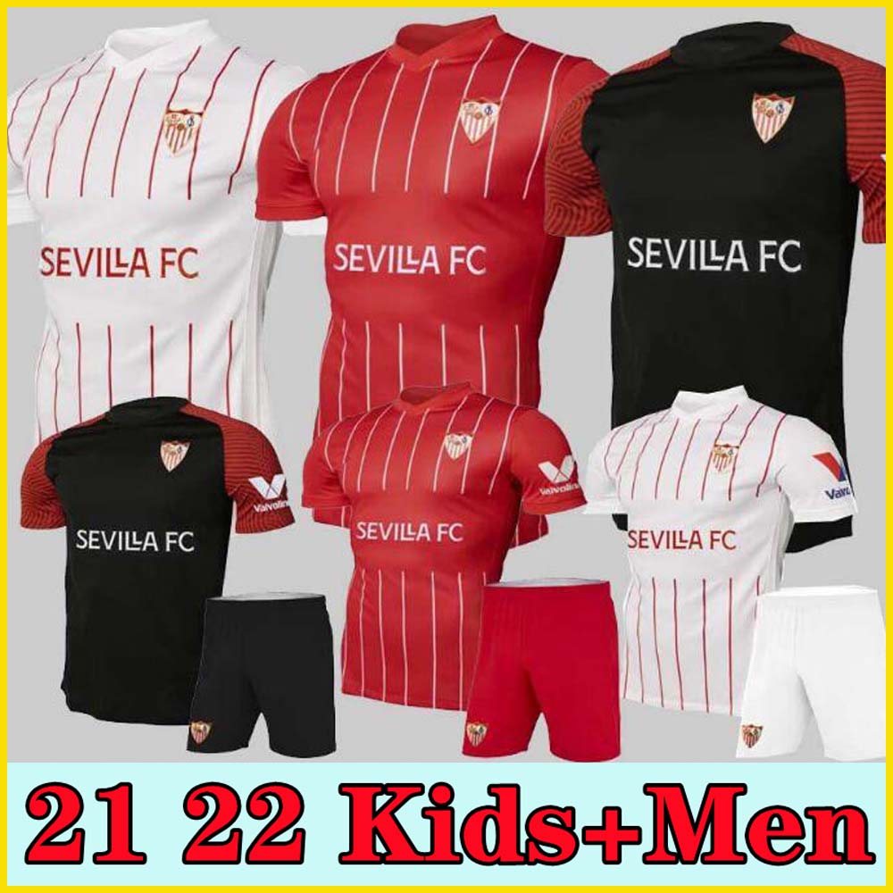 21 22 Sevilla FC soccer jersey PAPU GOMEZ I.RAKITIC .OCAMPOS DE JONG J.NAVAS SUSO MUNIR Y.EN-NESYRI 2021 2022 Men+Kids Kits football shirts, Black;yellow
21 22 Sevilla FC soccer jersey PAPU GOMEZ I.RAKITIC .OCAMPOS DE JONG J.NAVAS SUSO MUNIR Y.EN-NESYRI 2021 2022 Men+Kids Kits football shirts, Black;yellow