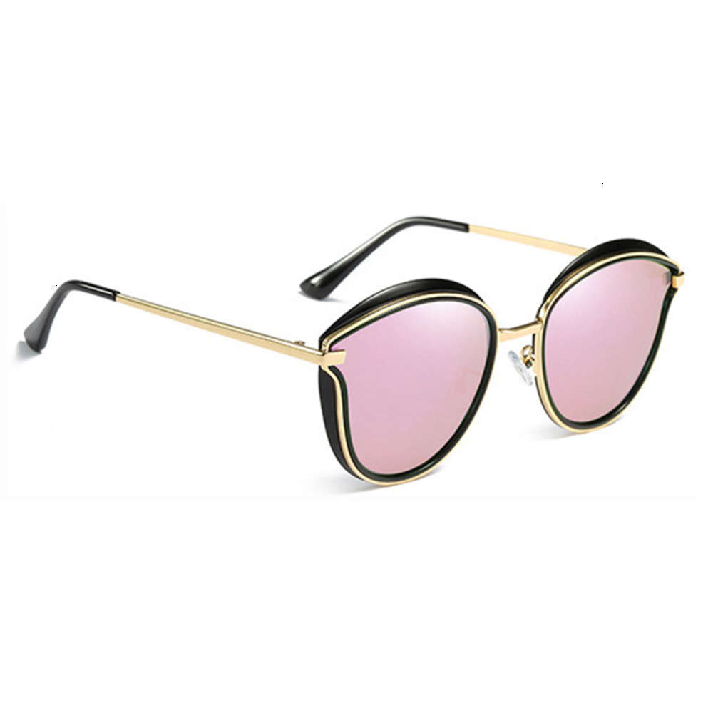 Highend accessories Fashion sun glass women's protection UV metal cat eye polarized sunglass, Black
Highend accessories Fashion sun glass women's protection UV metal cat eye polarized sunglass, Black