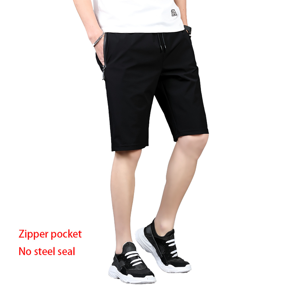Arrive Men Shorts Summer Leisure Loose Fitness Motion Shorts Men Drawstring Bermuda Beach Shorts Men B0704 210518