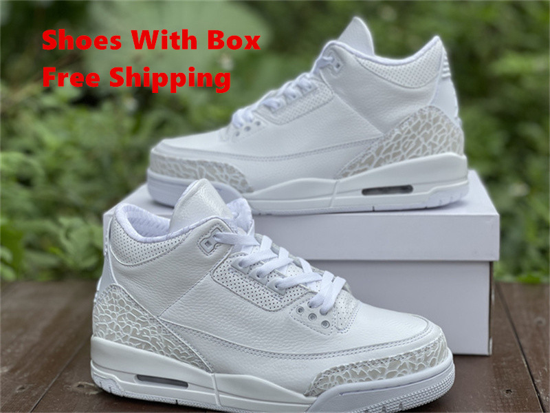 Top Jumpman 3 Retro OG Shoes Triple White 136064-111 WHITE/WHITE-WHITE Basketball Shoe Outdoor Sneakers Sports Trainers With Original Box Accessories
Top Jumpman 3 Retro OG Shoes Triple White 136064-111 WHITE/WHITE-WHITE Basketball Shoe Outdoor Sneakers Sports Trainers With Original Box Accessories