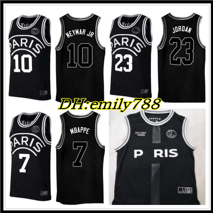 2021 soccer jersey 23 Michael JD 10 NEYMAY JR 7 MBAPPE Paris Basketball Jerseys sports Black, 7#
2021 soccer jersey 23 Michael JD 10 NEYMAY JR 7 MBAPPE Paris Basketball Jerseys sports Black, 7#