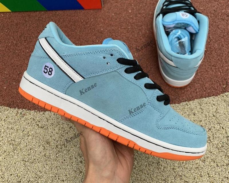 2021 Top Quality Mens Casual Shoes skateboard shoe low Club 58 Gulf Women Men Trainer Platform Sneaker With Box, #1