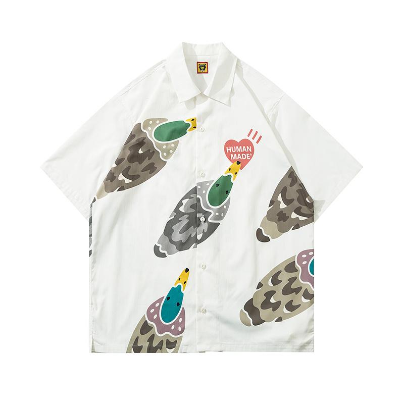 Duck Print HUMAN MADE Shirt Men Women High-Quality Streetwear Top Tees Summer Limited Tee
Duck Print HUMAN MADE Shirt Men Women High-Quality Streetwear Top Tees Summer Limited Tee