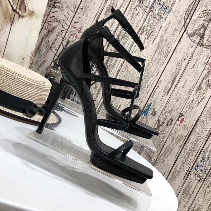 YSL2021 Classic Women Sandals Tribute Genuine Leather Platform Sandals Stiletto High Shoes 11cm T-strap Party High Heels Sandals w XdP, Black
YSL2021 Classic Women Sandals Tribute Genuine Leather Platform Sandals Stiletto High Shoes 11cm T-strap Party High Heels Sandals w XdP, Black