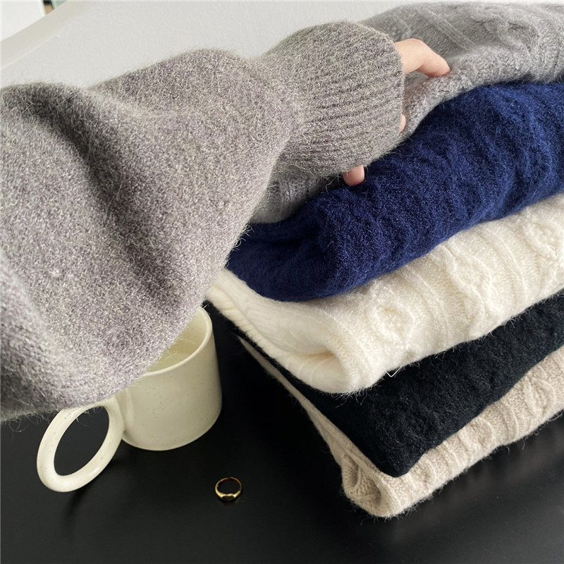 Fashionable Retro Twist Sweater Women Autumn Winter Simple Solid Color O Neck Warm Soft Pullover Knitted Top All Match 210520, Khaki
Fashionable Retro Twist Sweater Women Autumn Winter Simple Solid Color O Neck Warm Soft Pullover Knitted Top All Match 210520, Khaki