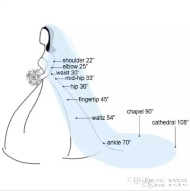 Bridal Veils Real Image Wedding Long Lace Applique Crystals Two Layers Cathedral Length Blusher Veil