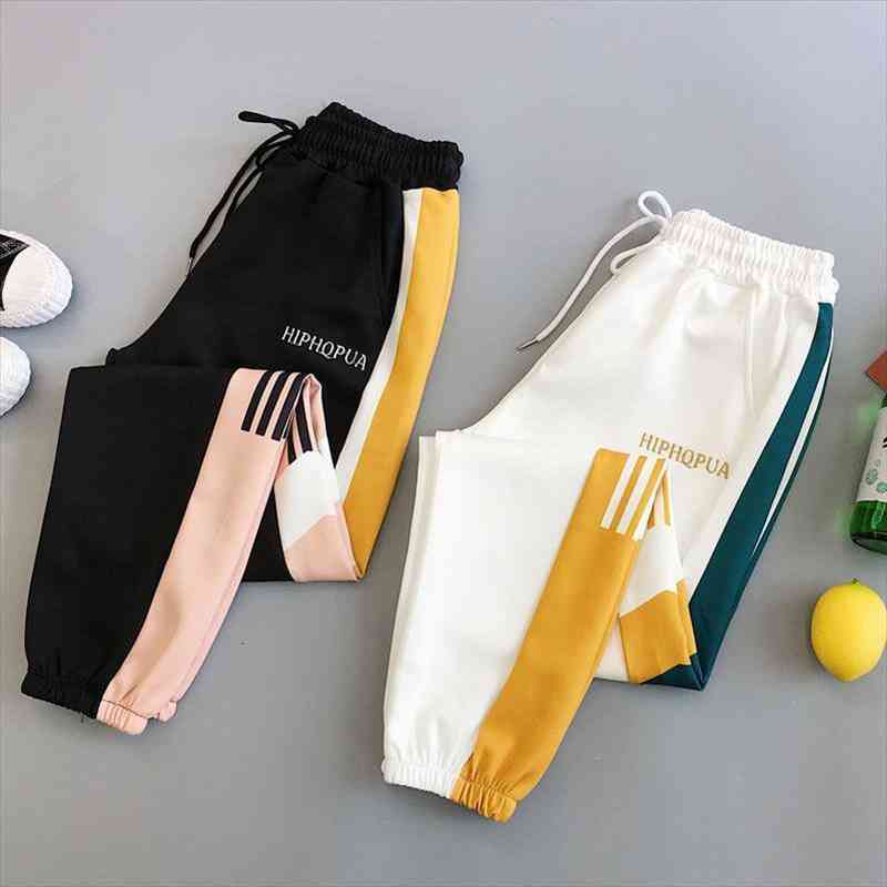 Autumn And Winter Plus Velvet Sports Pants Womens Ins Harem Pants Harajuku Trend Sports Loose Casual, Black;white
Autumn And Winter Plus Velvet Sports Pants Womens Ins Harem Pants Harajuku Trend Sports Loose Casual, Black;white