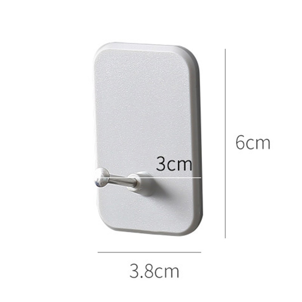 2pcs Hooks Wall Hook Rack Hanger Storage Holder Hanging Kitchen Bathroom Clothes Key Towel