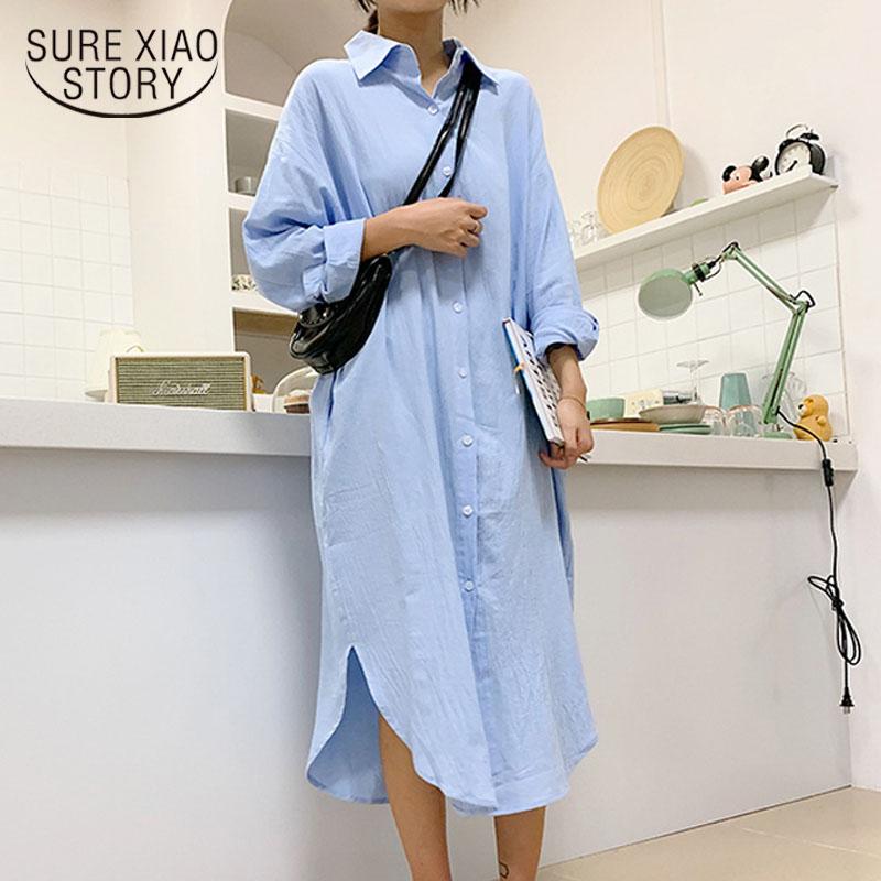 Women's Blouses & Shirts Plus Siize Ladies Tops 2022 Summer Cotton Women Linen Cottons Casual White/Blue Long Section 6793 50
Women's Blouses & Shirts Plus Siize Ladies Tops 2022 Summer Cotton Women Linen Cottons Casual White/Blue Long Section 6793 50