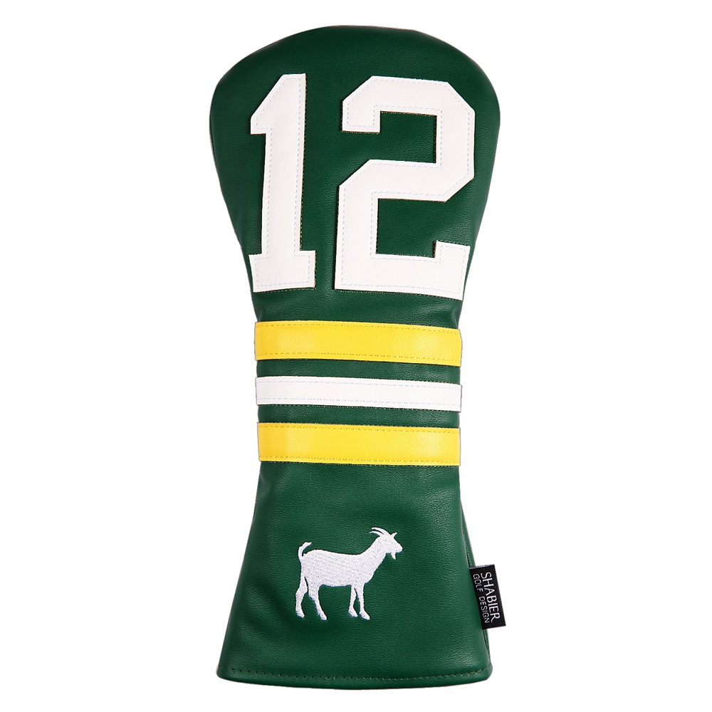 Green Number 12 Goat Design PU Leather Golf Club Driver Headcover от DHgate WW