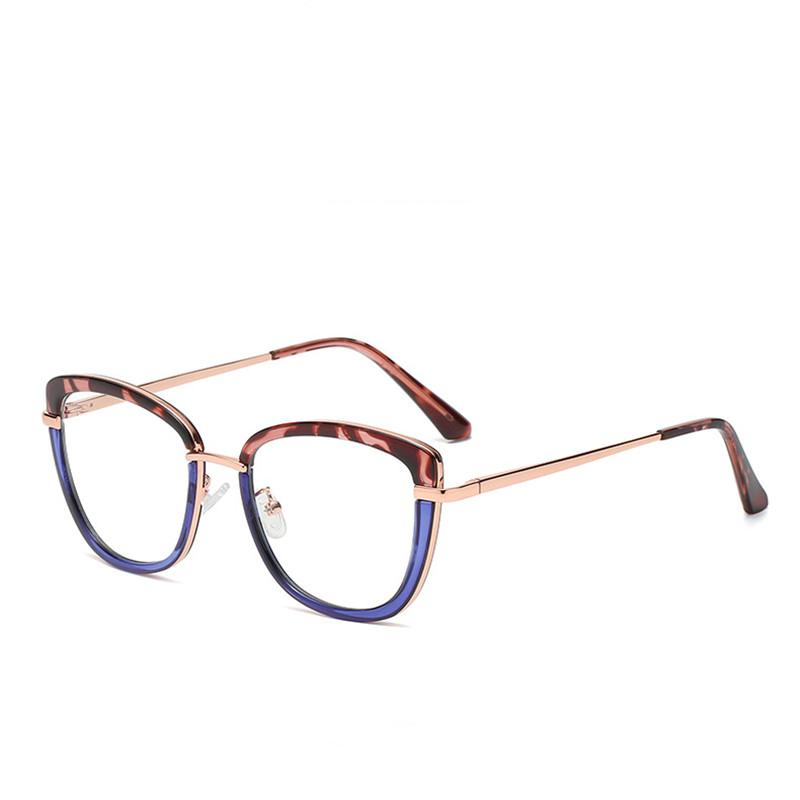 Fashion Sunglasses Frames TR90 Two-color Anti Blue Light Spectacle Frame Ladies Simple Fashionable Trend Myopia Eyeglasses Metal Spring Temp
Fashion Sunglasses Frames TR90 Two-color Anti Blue Light Spectacle Frame Ladies Simple Fashionable Trend Myopia Eyeglasses Metal Spring Temp