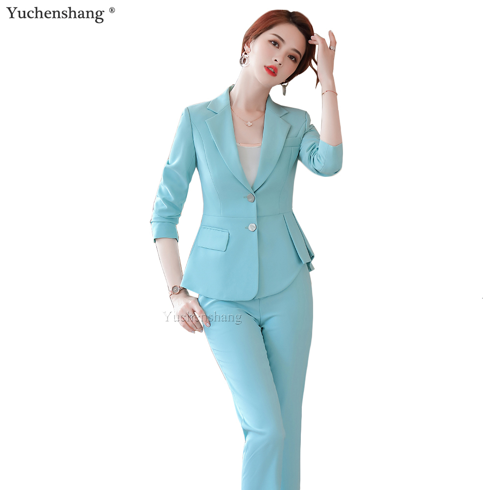 Women's Suits & Blazers Fashion 2 Piece Set Pant Suit Blazer Women Ladies Slim Green Asymmetric Ruffle Hem Single Breasted Jacket And Trouse, Green 2 piece set
Women's Suits & Blazers Fashion 2 Piece Set Pant Suit Blazer Women Ladies Slim Green Asymmetric Ruffle Hem Single Breasted Jacket And Trouse, Green 2 piece set