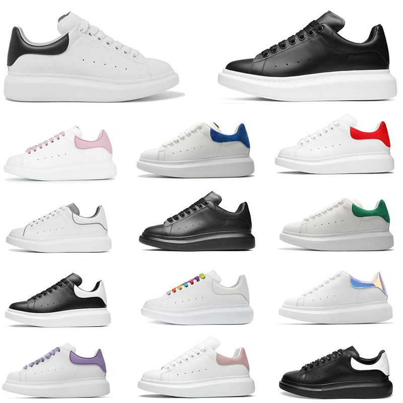 Fashion Men Shoe Designer Women Leather Lace Up Platform Oversized Sole Sneakers White Black mens womens Luxury velvet suede Casual Shoes 35-45
Fashion Men Shoe Designer Women Leather Lace Up Platform Oversized Sole Sneakers White Black mens womens Luxury velvet suede Casual Shoes 35-45