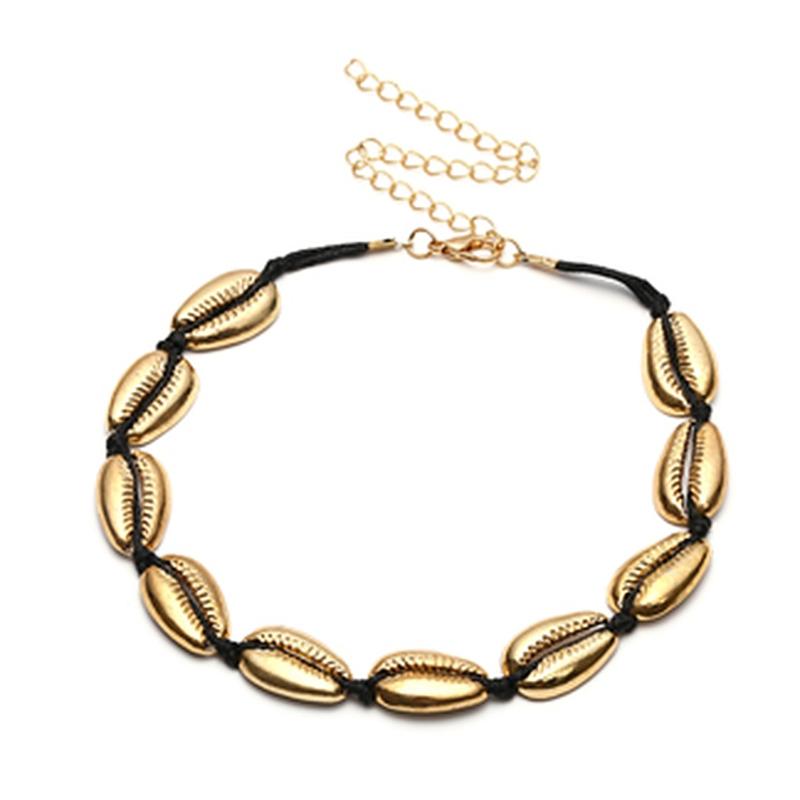 Boho Cowrie Sea Shell Necklace Choker Jewelry Bohemian Beach Chain For Women Collar Chocker Chokers
Boho Cowrie Sea Shell Necklace Choker Jewelry Bohemian Beach Chain For Women Collar Chocker Chokers
