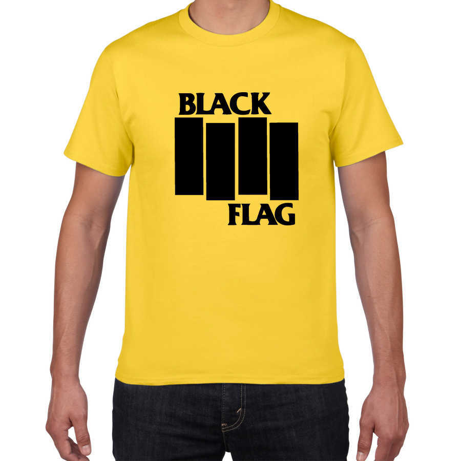 BLACK FLAG Rock Band summer T-Shirt hip hop men t shirt 100% Cotton Short Sleeve Round Neck tee street wear clothes pok 210629