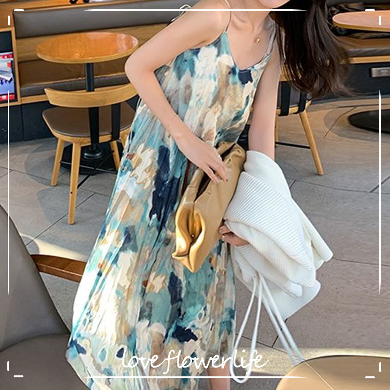 Summer Vingate Elegant Dress Women Casual Sleeveless Satin Camisole Dress Female Floral Design Beach Dress Korean 210521, Yellow
Summer Vingate Elegant Dress Women Casual Sleeveless Satin Camisole Dress Female Floral Design Beach Dress Korean 210521, Yellow