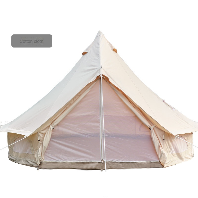 Camping Tent Rainproof Large Bell Cotton Picnic Tent(The logistics price Pls Contact us)