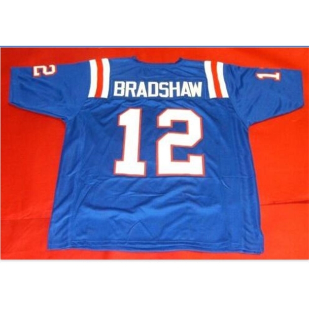009 CUSTOM #12 TERRY BRADSHAW CUSTOM TECH BULLDOGS College Jersey size s-5XL or custom any name or number jersey, Black
009 CUSTOM #12 TERRY BRADSHAW CUSTOM TECH BULLDOGS College Jersey size s-5XL or custom any name or number jersey, Black