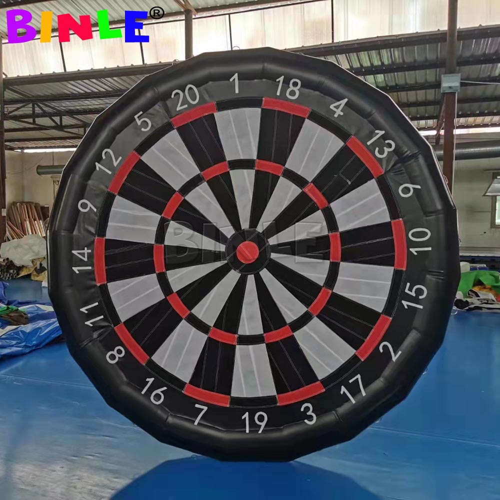 Factory Airtight 2M Hanging PVC Outdoor Inflatable Football Dart Board Soccer Target Games Kick Shooting Dartboard