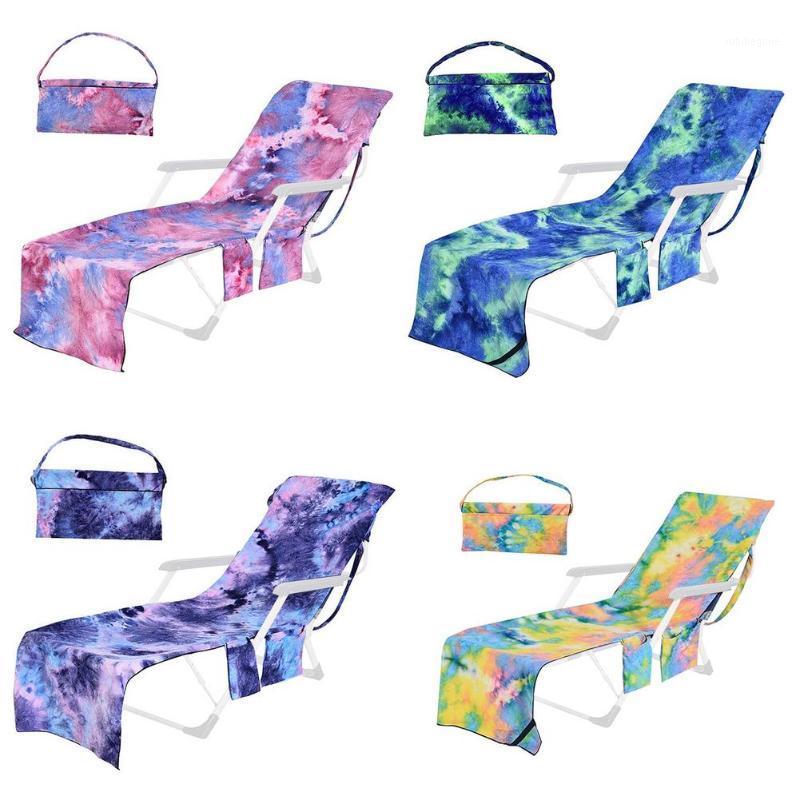 Chair Covers Absorbent Beach Towel Tie-dye Microfiber Recliner Cover Bath With Storage Pocket
Chair Covers Absorbent Beach Towel Tie-dye Microfiber Recliner Cover Bath With Storage Pocket