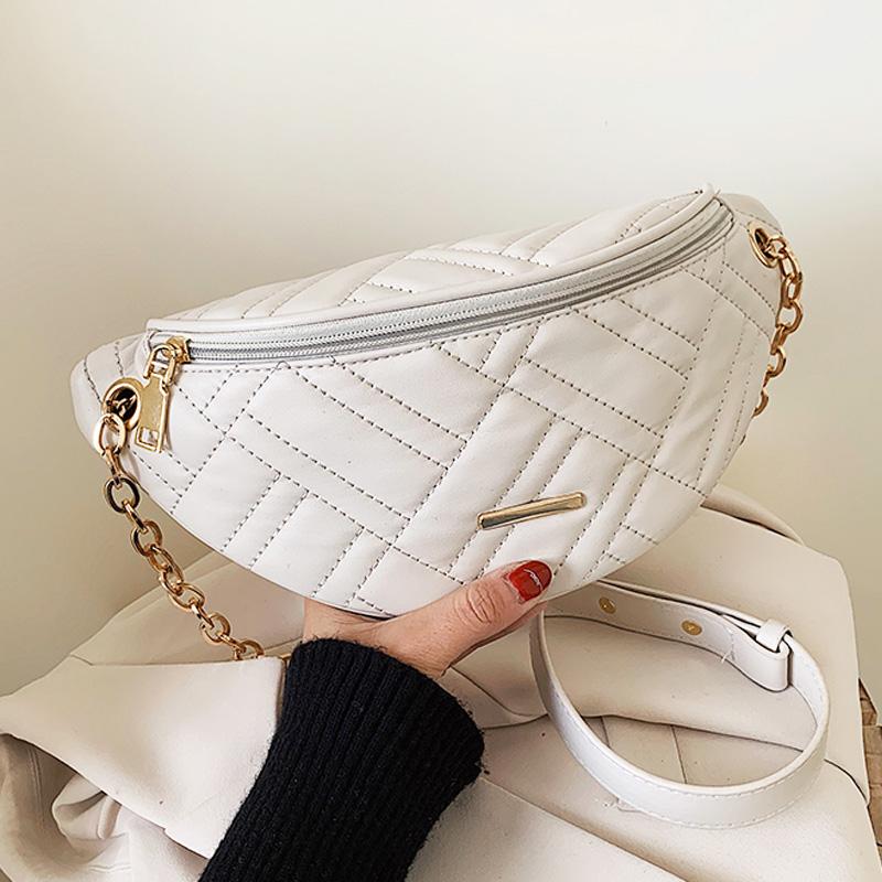 Waist Bags Fashion Women Bag Fanny Pack PU Leather Chain Belt Chest Packs Designer Crossbody, Sky blue
Waist Bags Fashion Women Bag Fanny Pack PU Leather Chain Belt Chest Packs Designer Crossbody, Sky blue