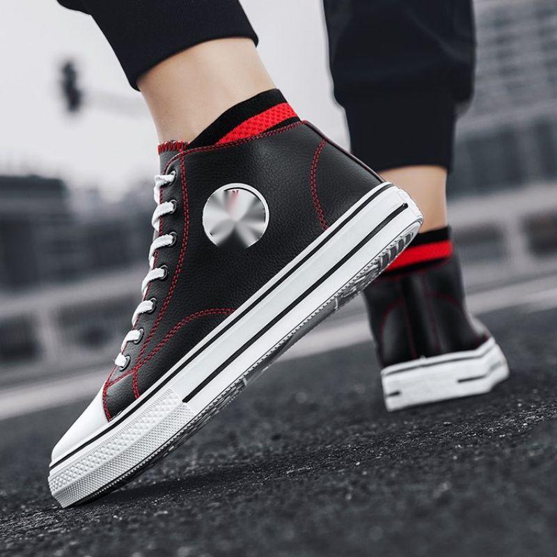 2021 New Men Shoes Male Sneakers Casual Outdoors Lace Up Chaussures Pour Hommes PU Leather Fashion Classic Comfortable Round Toe Simplicity Autumn DP040, White
2021 New Men Shoes Male Sneakers Casual Outdoors Lace Up Chaussures Pour Hommes PU Leather Fashion Classic Comfortable Round Toe Simplicity Autumn DP040, White