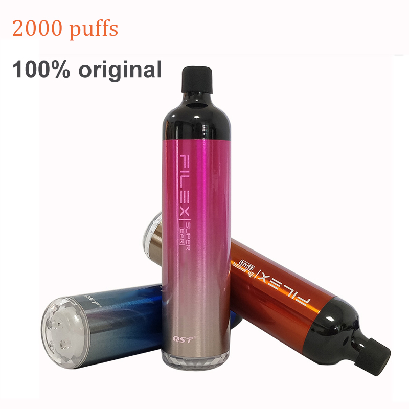Disposable Vape 2000 puffs Filex Super Bar Electronic Cigarettes 17350 battery 6.5ml pre-filled kit vapor_world
Disposable Vape 2000 puffs Filex Super Bar Electronic Cigarettes 17350 battery 6.5ml pre-filled kit vapor_world