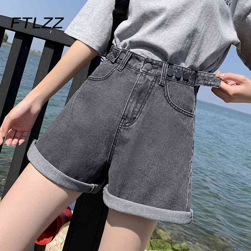 Casual Wide Leg Pant Jeans Summer High Waist Adjustable Button Denim Shorts Woman Baggy Bottoms 210602, Apricot
Casual Wide Leg Pant Jeans Summer High Waist Adjustable Button Denim Shorts Woman Baggy Bottoms 210602, Apricot