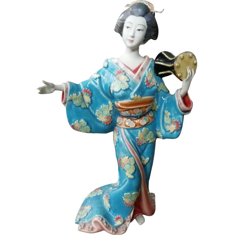 Decorative Objects & Figurines Japanese Kimono Geisha Lady Statue Antique Ceramic Craft Porcelain Home Decoration Doll Living Bogu Frame Orn
Decorative Objects & Figurines Japanese Kimono Geisha Lady Statue Antique Ceramic Craft Porcelain Home Decoration Doll Living Bogu Frame Orn