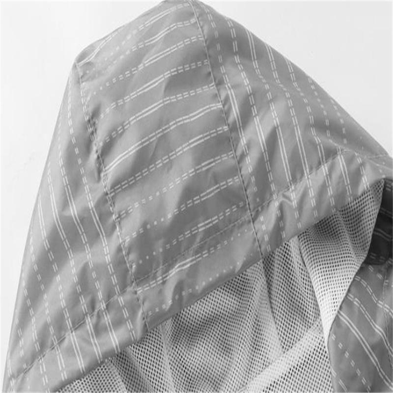 Outdoor Jackets Spring Autumn Hooded Jacket Patchwork Men's Windbreaker Male Outwear Zipper Thin Coat