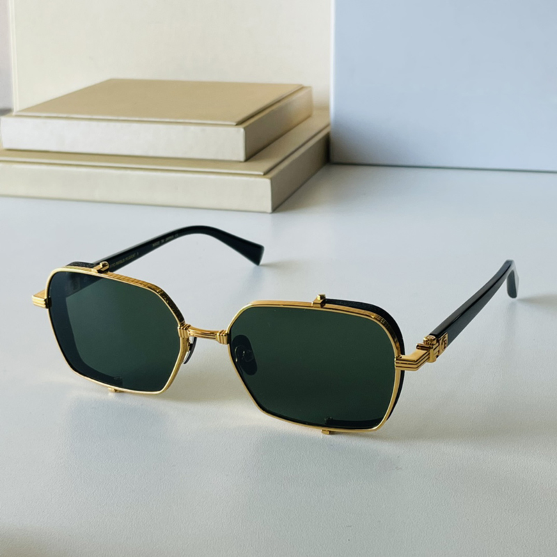 Reissue Of The Original Sunglasses Mens High Quality Fine Sanding Designer Eyewear Ladys Fashion BPX-117C Gold Glasses Green Lens 55mm, White;black
Reissue Of The Original Sunglasses Mens High Quality Fine Sanding Designer Eyewear Ladys Fashion BPX-117C Gold Glasses Green Lens 55mm, White;black